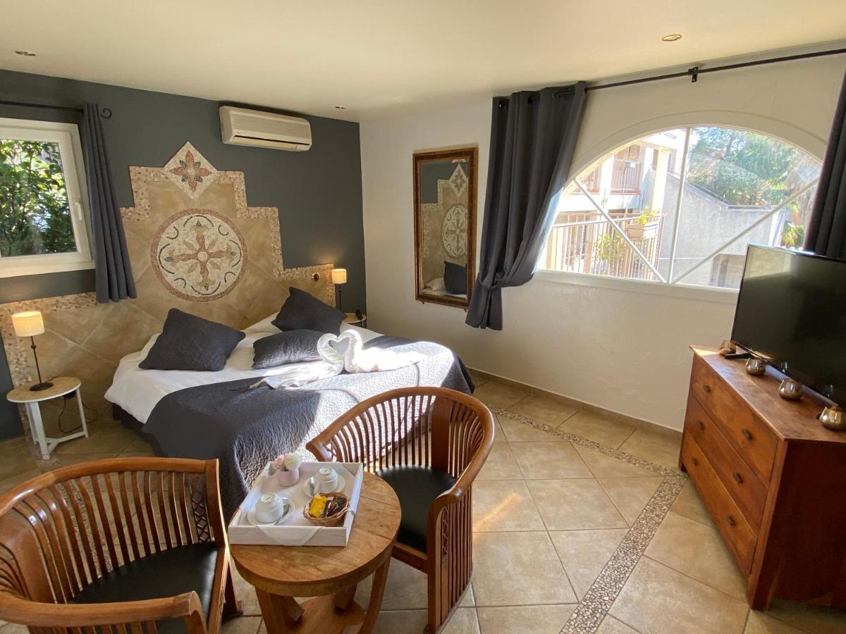 Logis Hotel Les II Mas - Perpignan Sud Кабестань Экстерьер фото