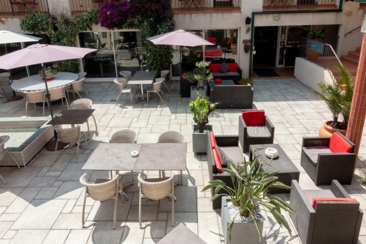 Logis Hotel Les II Mas - Perpignan Sud Кабестань Экстерьер фото
